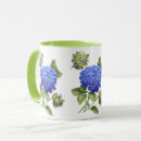 Search for hydrangea mugs Blue flowers
