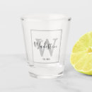 Search for shot glasses Typography