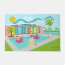 Search for pink flamingo doormats Retro