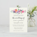 Search for pink and purple wedding invitations Watercolor
