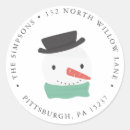 Search for cute return address labels Winter
