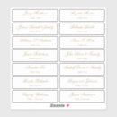 Search for table number wedding stickers Simple