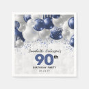 Search for blue and silver napkins Quinceanera