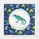 Search for dinosaur napkins T rex birthday