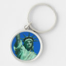 Search for statue of liberty keychains Blue