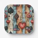 Search for playing cards plates Spades