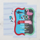 Search for shark party invitations Pool