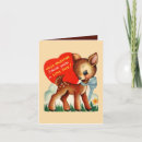 Search for deer valentines day cards Cute
