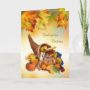 Search for birthday on thanksgiving cards Harvest
