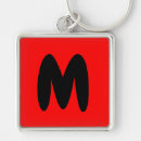 Search for letter m keychains Initial