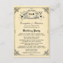 Search for program wedding invitations Calligraphy