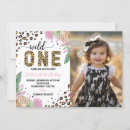 Search for wild one safari birthday invitations Kids