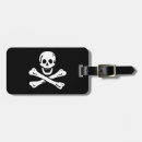 Search for flag luggage tags Skull