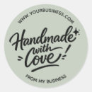 Search for business card stickers Handmade