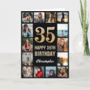Search for 35th birthday cards Thirty fifth birthday