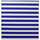 Search for navy blue and white stripes napkins Nautical