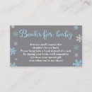 Search for bring a book baby shower invitations Snowflake
