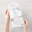 Search for dusty blue and gold wedding invitations Eucalyptus leaves