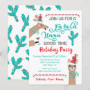Search for fa la la la la invitations Llama