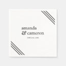 Search for black and white stripes napkins Modern