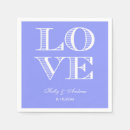Search for periwinkle blue napkins Rehearsal dinner