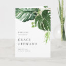 Search for tropical wedding programs Monstera