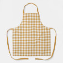 Search for country kitchen aprons Gingham
