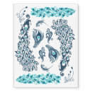 Search for blue temporary tattoos Feathers