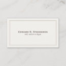 Search for off white business cards Simple