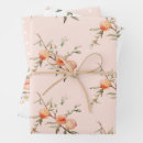 Search for peach wrapping paper Watercolor