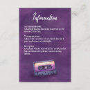 Search for retro wedding enclosure cards Cassette tape