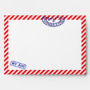 Search for vintage airmail envelopes Red