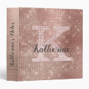 Search for rose gold binders Glam