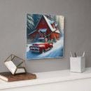 Search for red truck clocks Vintage