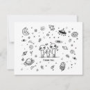 Search for space thank you cards Planet