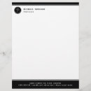 Search for black and white letterhead Simple