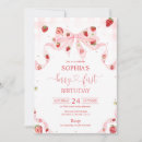 Search for farmers market birthday invitations Red