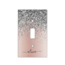 Search for silver and gold light switch covers Girly