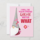 Search for gnome valentines day cards Pink
