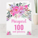 Search for 100th birthday cards Elegant