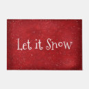 Search for blue snowflakes christmas doormats White