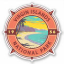 Search for caribbean island stickers Virgin islands national park