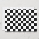 Search for black and white checkerboard invitations Abstract