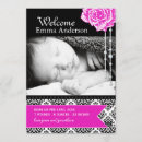 Search for hot pink black white invitations Diva