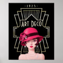 Search for art deco posters Lady