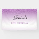 Search for purple birthday banners Pink