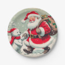 Search for cookies for santa plates Vintage