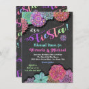 Search for floral rehearsal dinner invitations Black