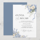Search for white hydrangea wedding invitations Blue and white