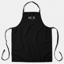 Search for monogram aprons For him